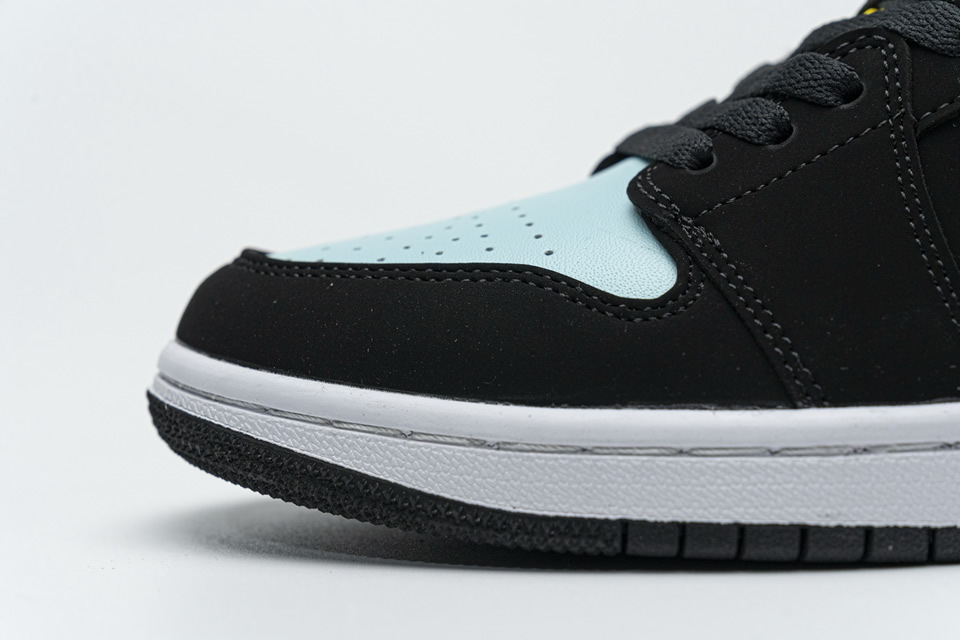 Nike Air Jordan 1 Low Black Yellow Blue Ck3022 013 13 - www.kickbulk.co