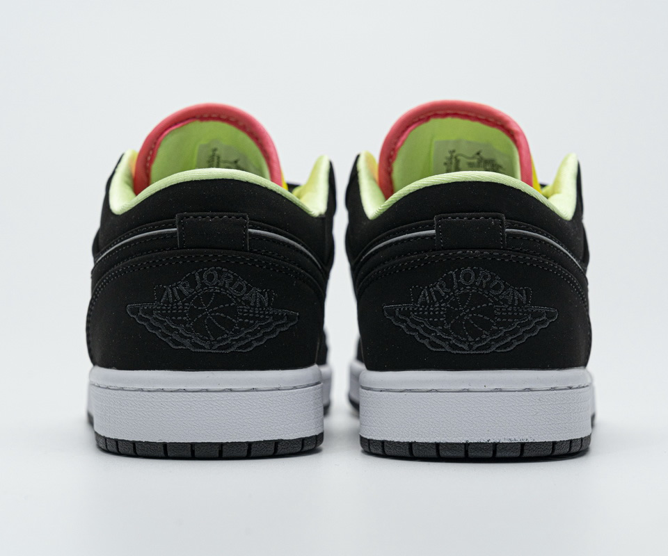 Nike Air Jordan 1 Low Black Yellow Blue Ck3022 013 7 - www.kickbulk.co