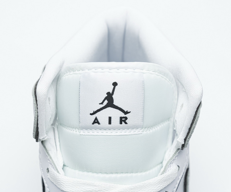 Nike Air Jordan 1 Mid Iridescent Reflective White Ck6587 100 10 - www.kickbulk.co