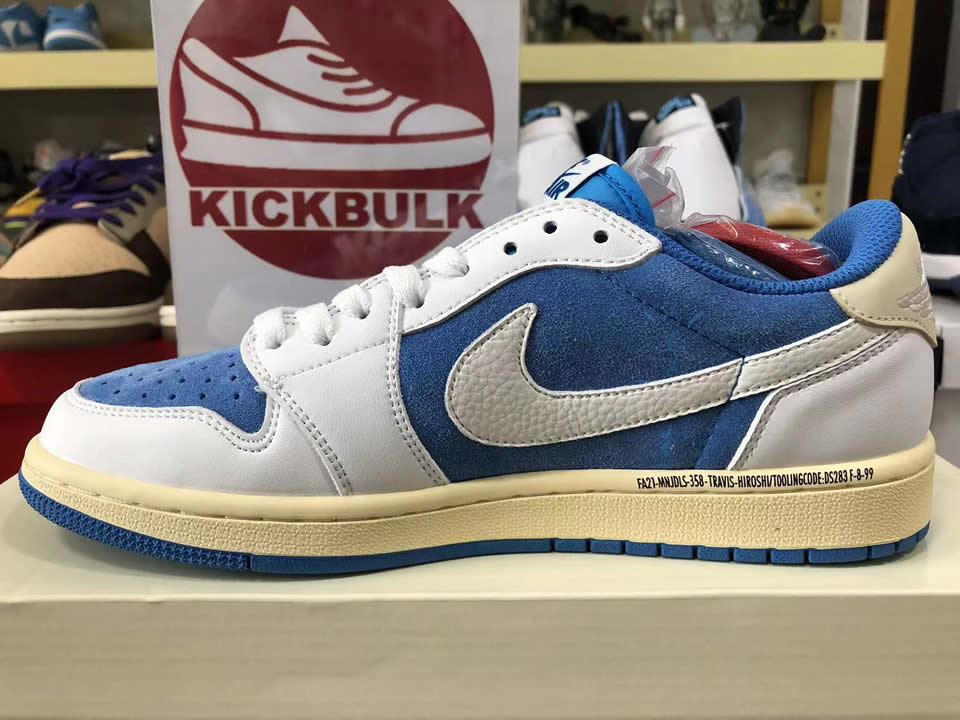 Travis Scott Air Jordan 1 Low Blue White Cq4277 212 10 - www.kickbulk.co