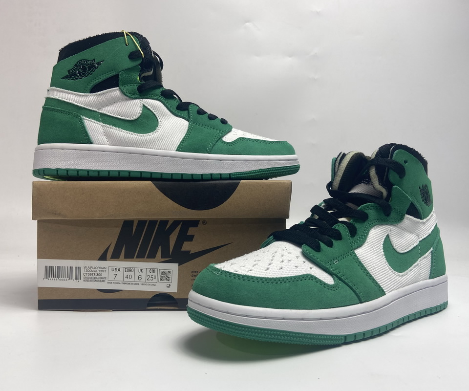 Air Jordan 1 Zoom Comfort Stadium Green Ct0978 300 19 - www.kickbulk.co