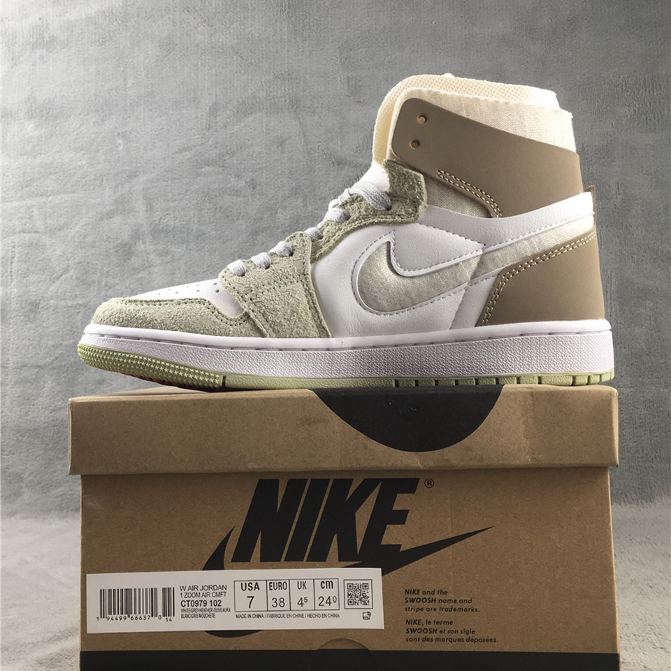 Air Jordan 1 Zoom Cmft Olive Aura Ct0979 102 7 - www.kickbulk.co