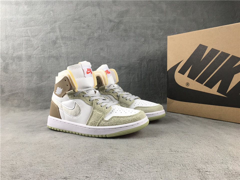 Air Jordan 1 Zoom Cmft Olive Aura Ct0979 102 8 - www.kickbulk.co