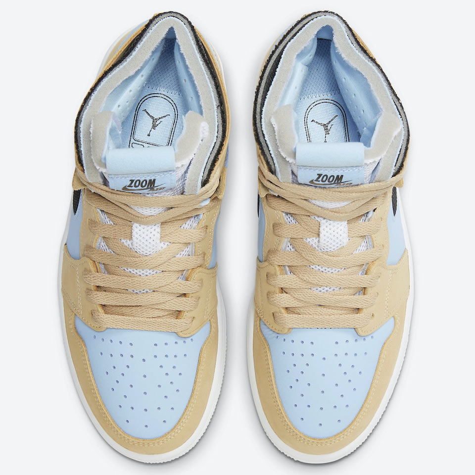 Air Jordan 1 High Zoom Comfort High Wmns Psychic Blue Sesame Ct0979 400 2 - www.kickbulk.co