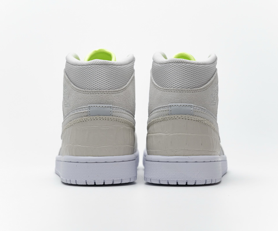 Nike Air Jordan 1 Grey Ghost Green Cv3018  001 7 - www.kickbulk.co