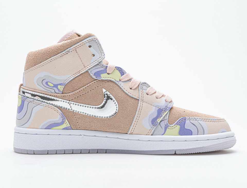 Nike Wmns Air Jordan 1 Mid Se P(her)spective Cw6008 600 4 - www.kickbulk.co