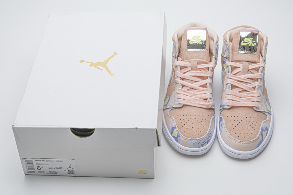 Nike Wmns Air Jordan 1 Mid Se P(her)spective Cw6008 600 5 - www.kickbulk.co