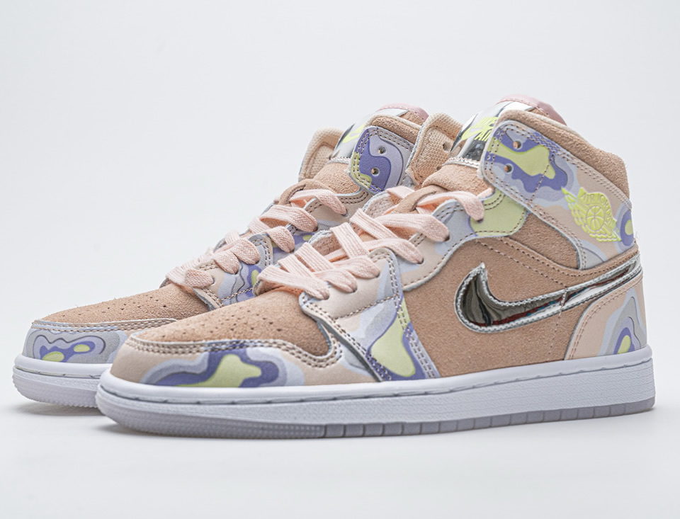 Nike Wmns Air Jordan 1 Mid Se P(her)spective Cw6008 600 8 - www.kickbulk.co