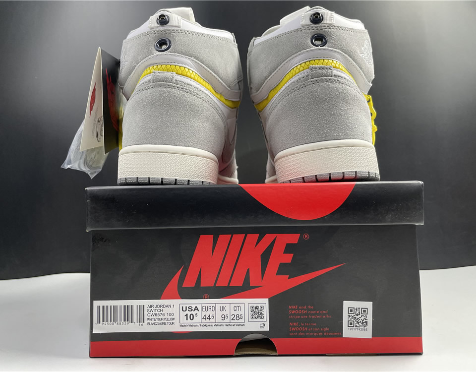 Nike Air Jordan 1 High Switch Light Smoke Grey Cw6576 100 22 - www.kickbulk.co