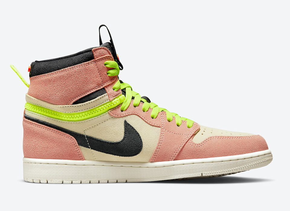 Nike Air Jordan 1 High Switch Pink Volt Cw6576 800 5 - www.kickbulk.co