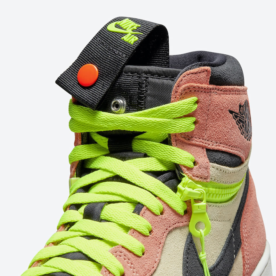 Nike Air Jordan 1 High Switch Pink Volt Cw6576 800 7 - www.kickbulk.co