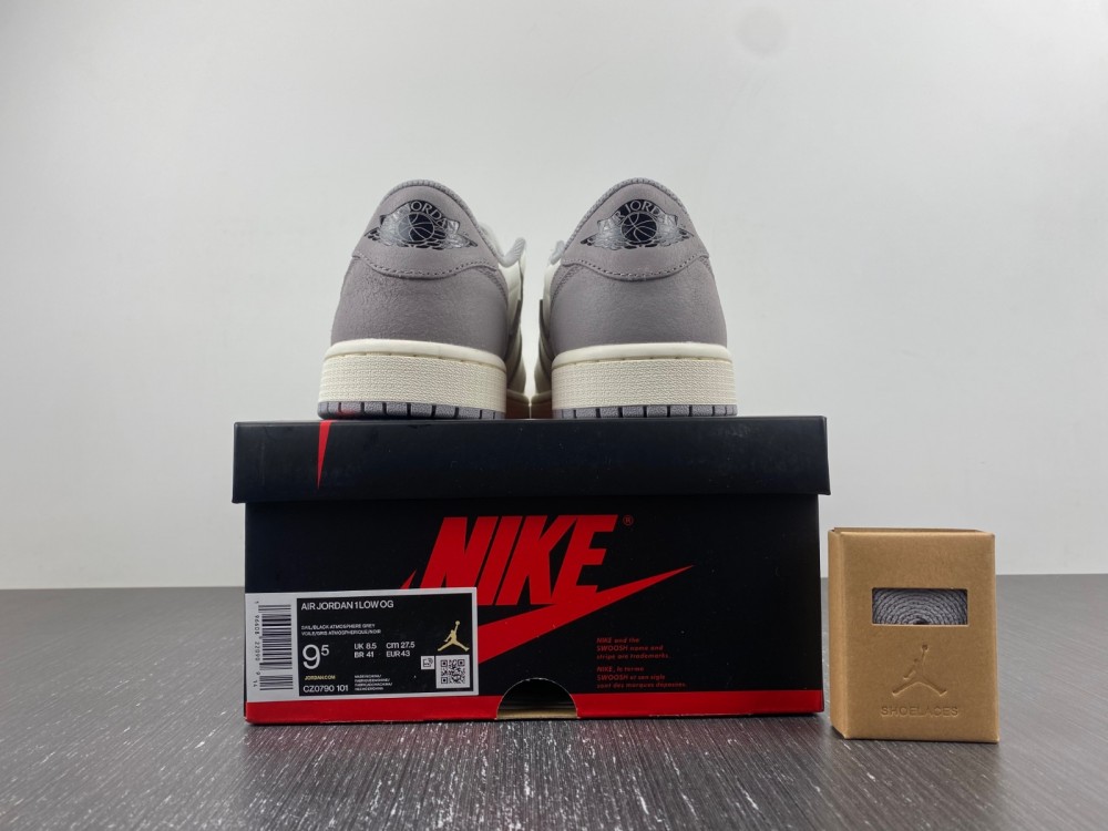 Air Jordan 1 Retro Low Og Atmosphere Grey Cz0790 101 11 - www.kickbulk.co