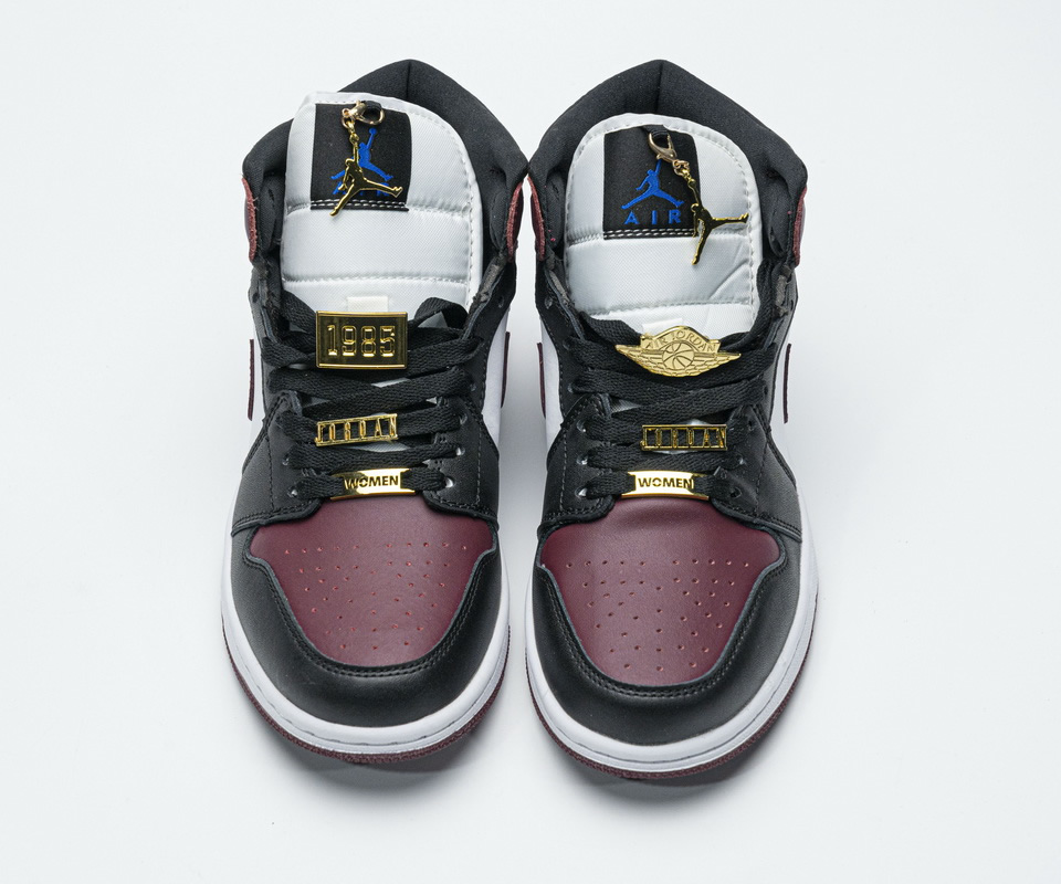 Nike Air Jordan 1 Mid Marron Black Gold Cz4385 016 2 - www.kickbulk.co