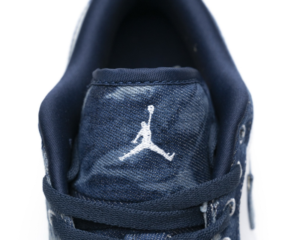 Nike Air Jordan 1 Low Washed Denim Cz8455 100 10 - www.kickbulk.co