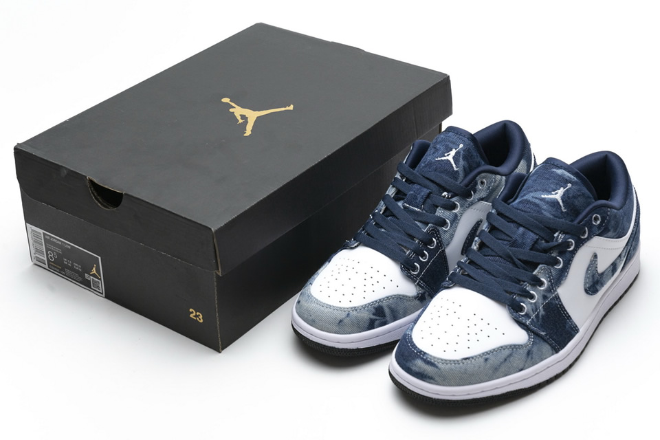 Nike Air Jordan 1 Low Washed Denim Cz8455 100 5 - www.kickbulk.co