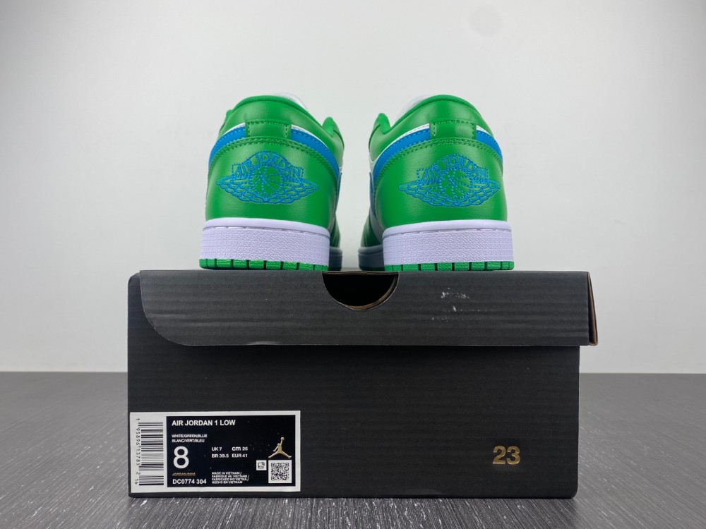 Air Jordan 1 Low Lucky Green Dc0774 304 13 - www.kickbulk.co