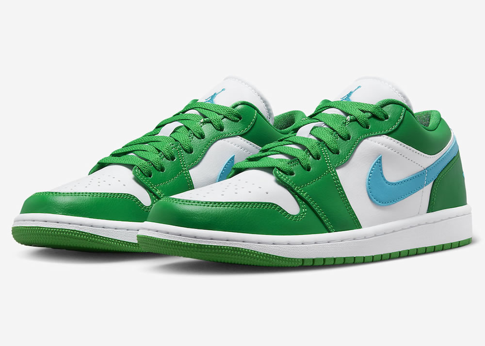 Air Jordan 1 Low Lucky Green Dc0774 304 3 - www.kickbulk.co