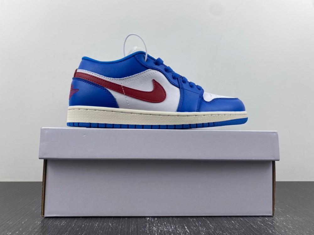 Air Jordan 1 Low Sport Blue Gym Red Wmns Dc0774 416 11 - www.kickbulk.co