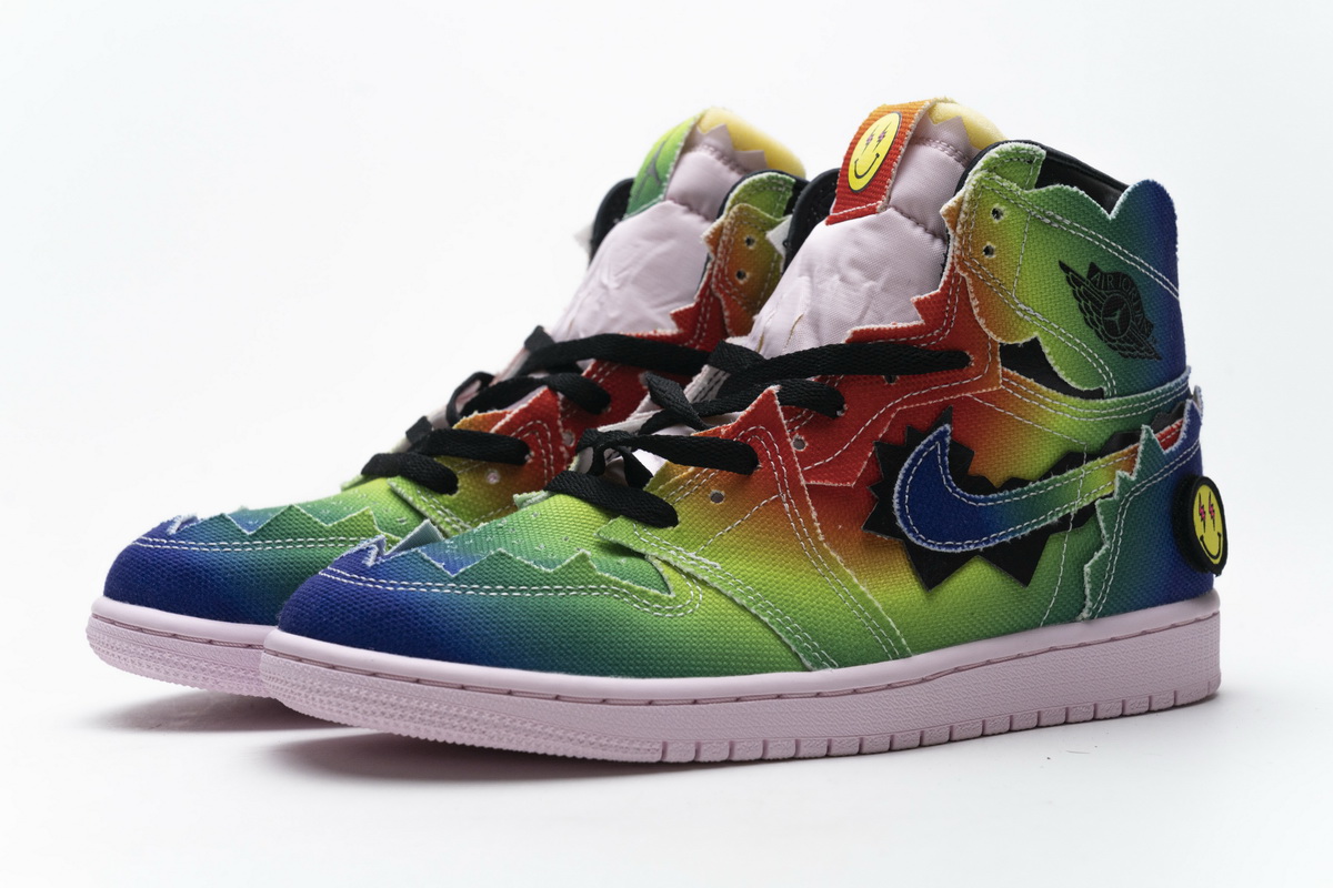 J Balvin X Air Jordan 1 Retro High Og Multi Color Release Date Dc3481 900 4 - www.kickbulk.co