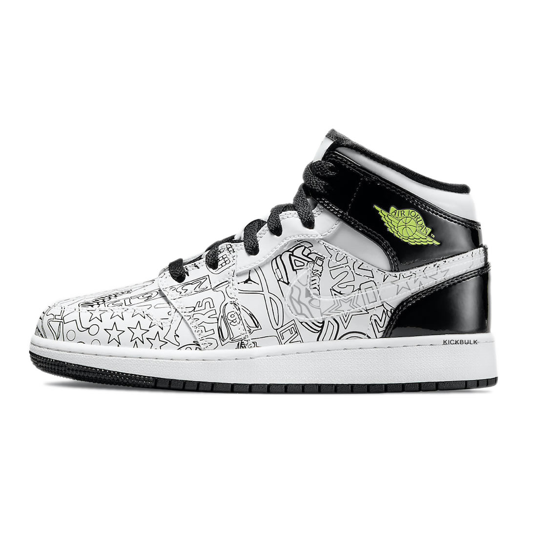 Air Jordan 1 Mid Se Gs Diy Dc4099 100 1 - www.kickbulk.co