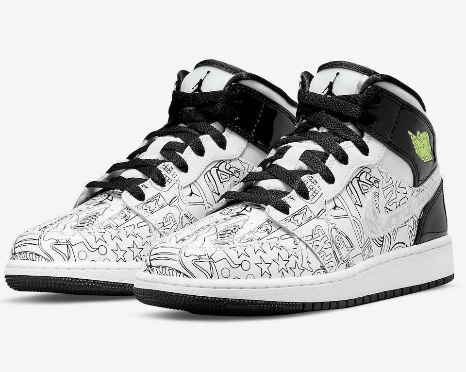 Air Jordan 1 Mid Se Gs Diy Dc4099 100 3 - www.kickbulk.co