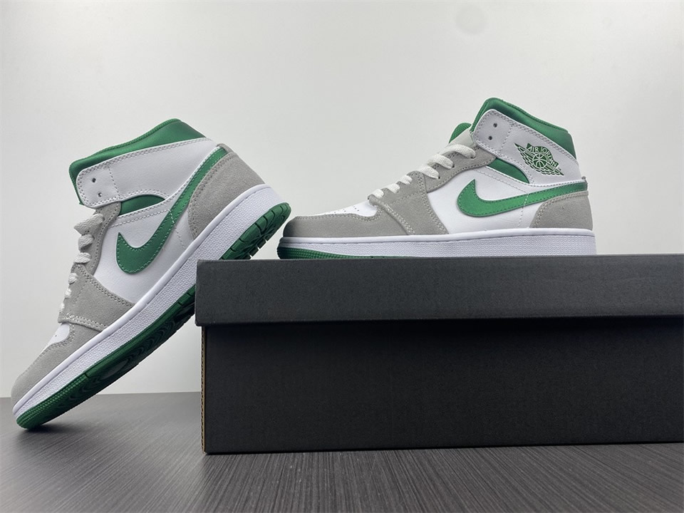 Air Jordan 1 Mid Se Grey Pine Green Dc7294 103 18 - www.kickbulk.co