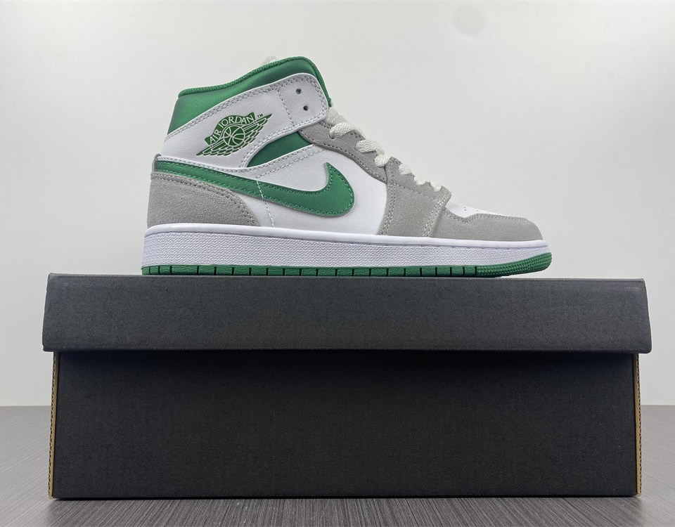 Air Jordan 1 Mid Se Grey Pine Green Dc7294 103 22 - www.kickbulk.co