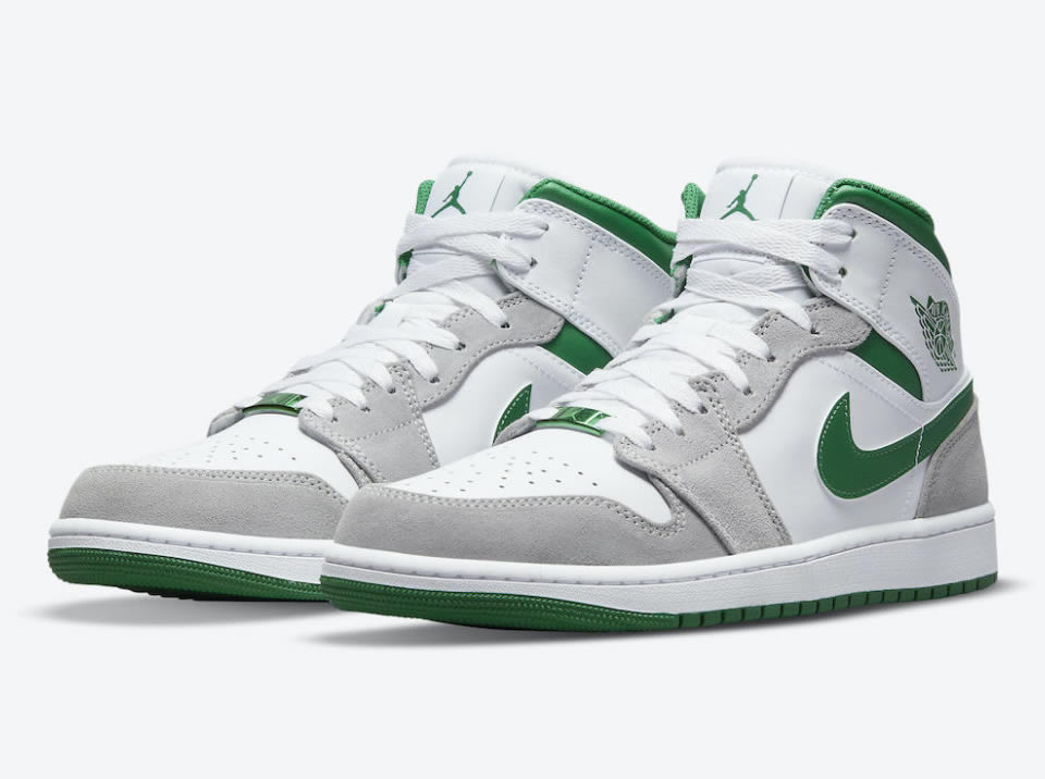 Air Jordan 1 Mid Se Grey Pine Green Dc7294 103 3 - www.kickbulk.co