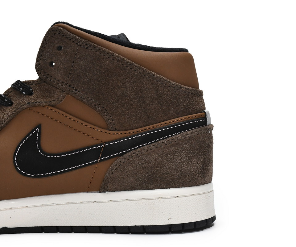 Air Jordan 1 Mid Se Dark Chocolate Dc7294 200 10 - www.kickbulk.co