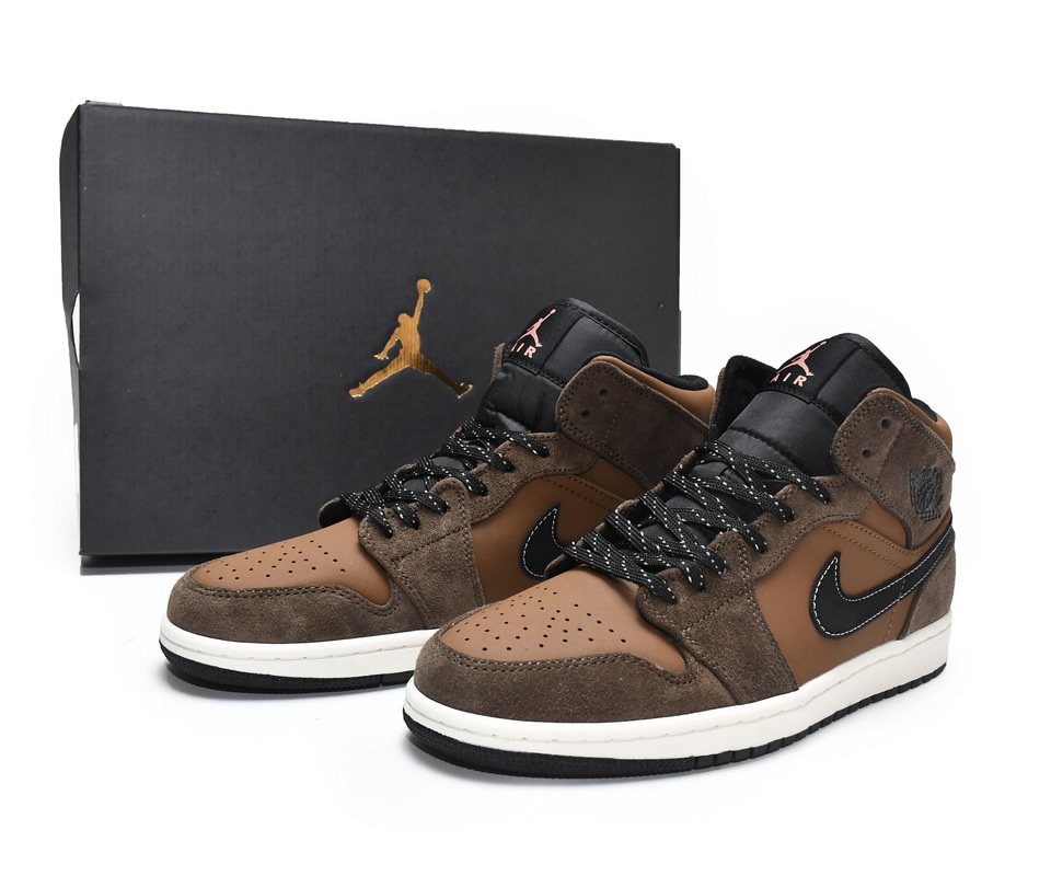 Air Jordan 1 Mid Se Dark Chocolate Dc7294 200 4 - www.kickbulk.co