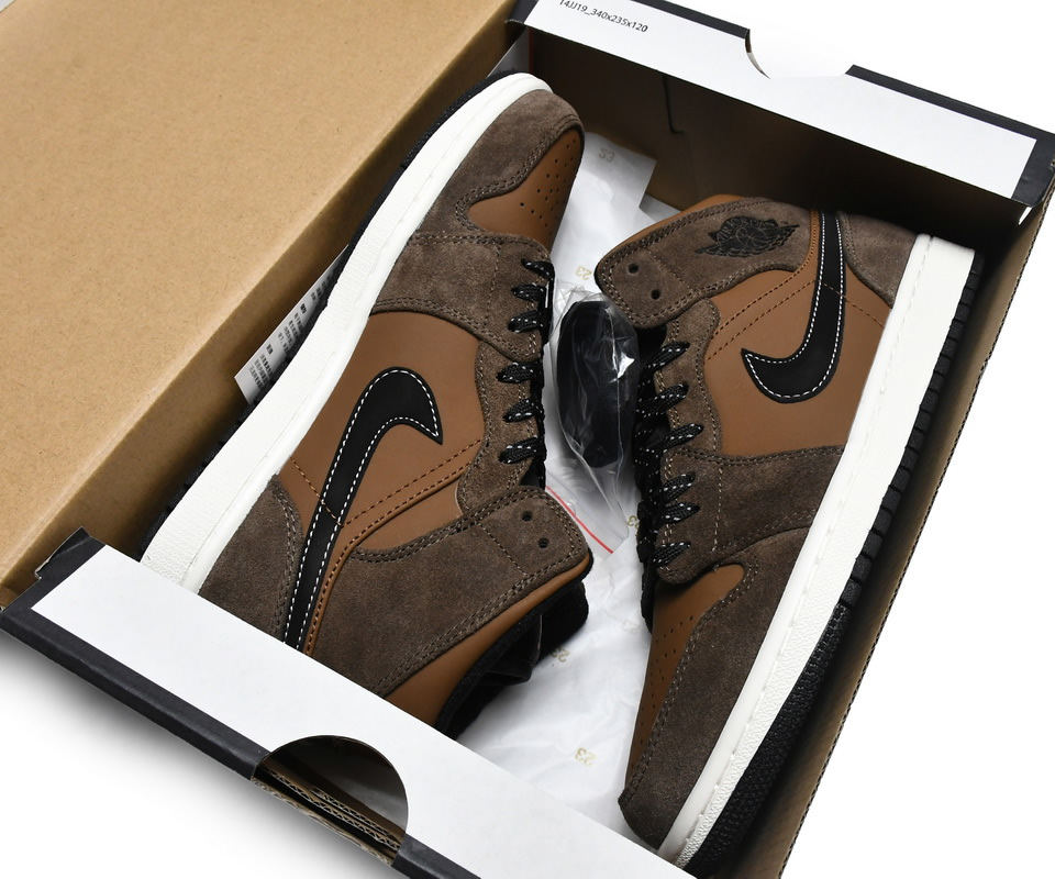 Air Jordan 1 Mid Se Dark Chocolate Dc7294 200 5 - www.kickbulk.co