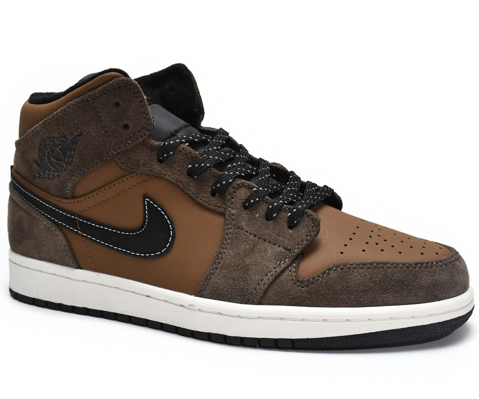 Air Jordan 1 Mid Se Dark Chocolate Dc7294 200 6 - www.kickbulk.co