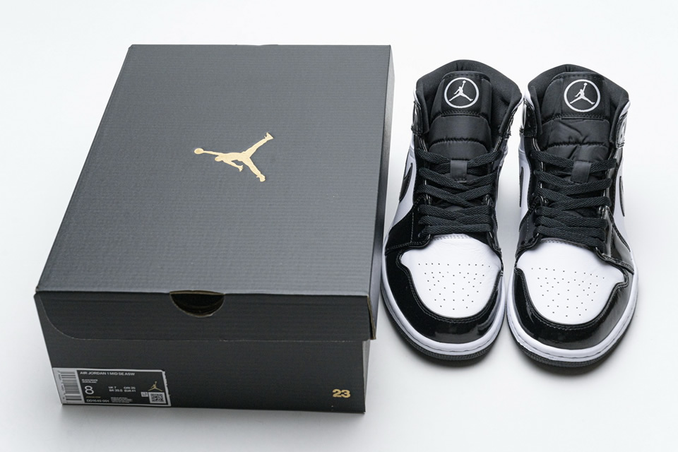 Air Jordan 1 Mid All Star Black White Dd1649 001 7 - www.kickbulk.co