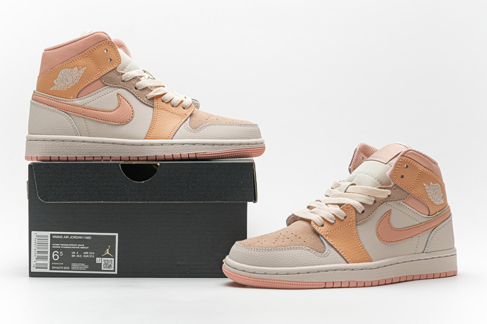 Nike Air Jordan 1 Mid Atomic Orange Dh4270 800 6 - www.kickbulk.co