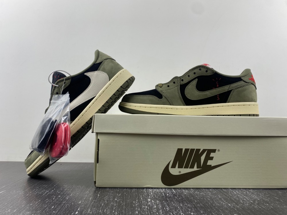 Travis Scott Air Jordan 1 Low Og Sp Black Olive Dm7866 002 11 - www.kickbulk.co