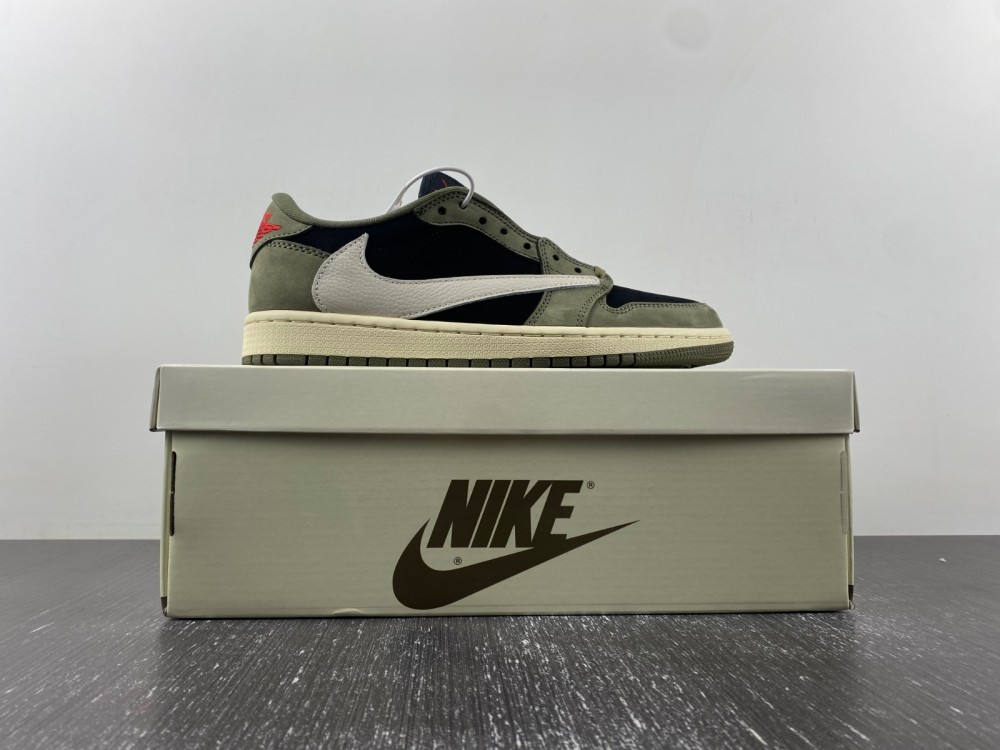 Travis Scott Air Jordan 1 Low Og Sp Black Olive Dm7866 002 12 - www.kickbulk.co