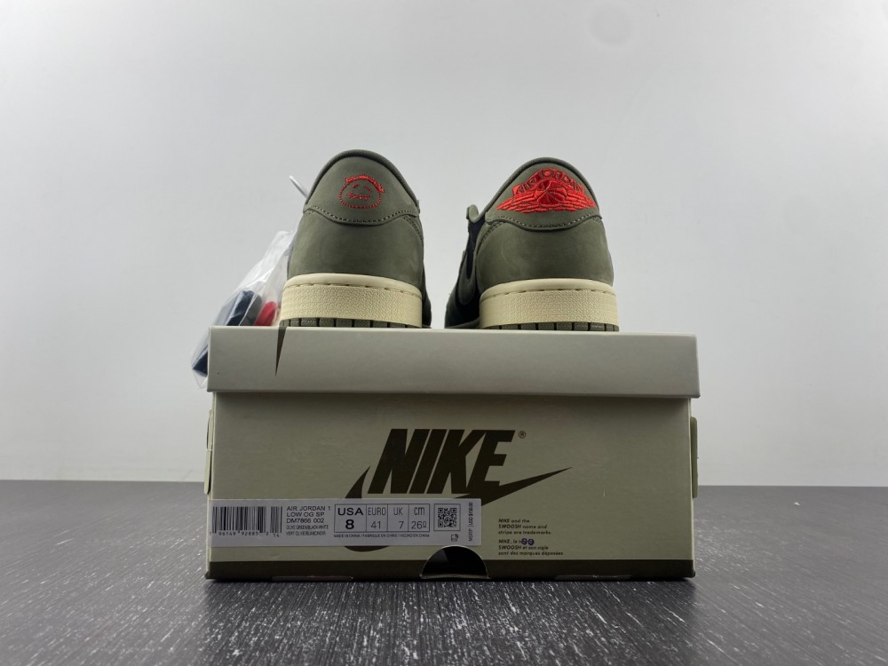 Travis Scott Air Jordan 1 Low Og Sp Black Olive Dm7866 002 13 - www.kickbulk.co