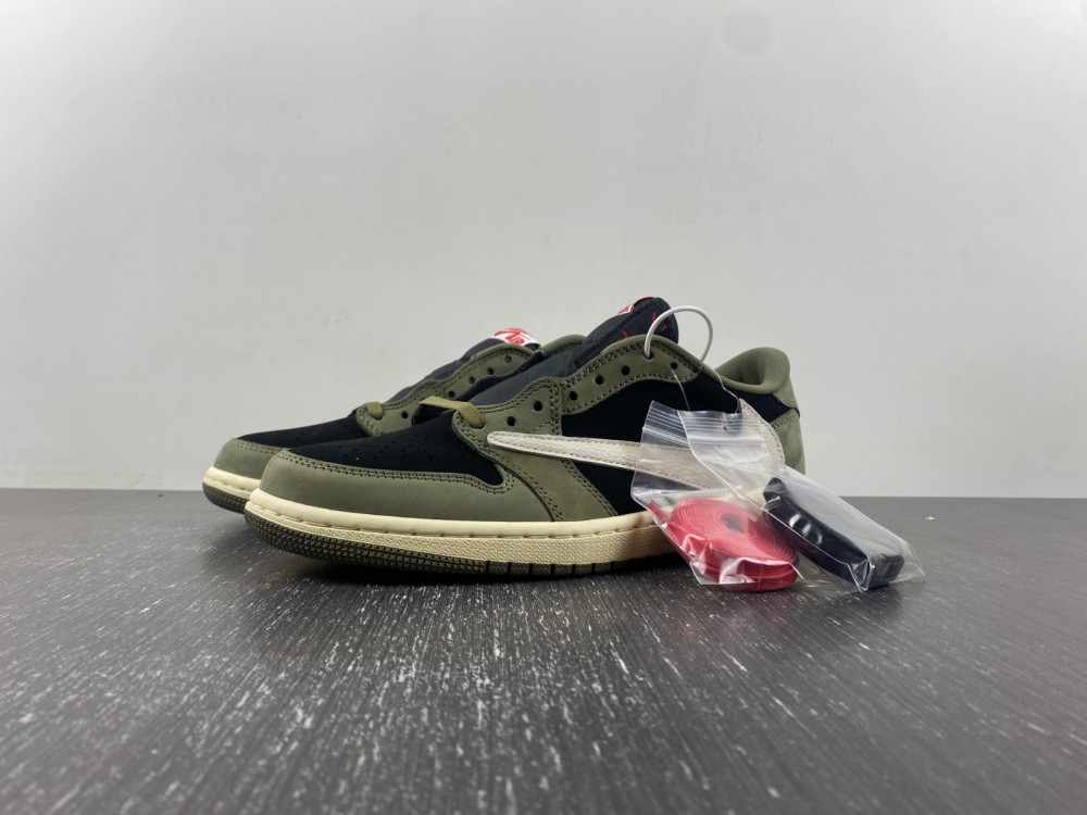 Travis Scott Air Jordan 1 Low Og Sp Black Olive Dm7866 002 6 - www.kickbulk.co