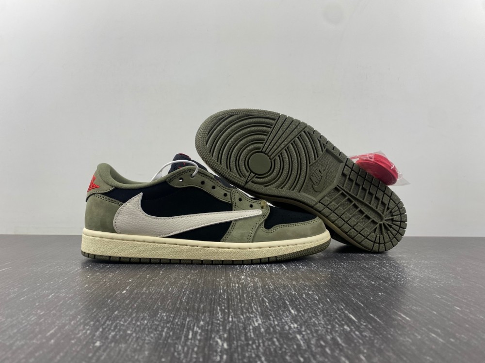 Travis Scott Air Jordan 1 Low Og Sp Black Olive Dm7866 002 7 - www.kickbulk.co