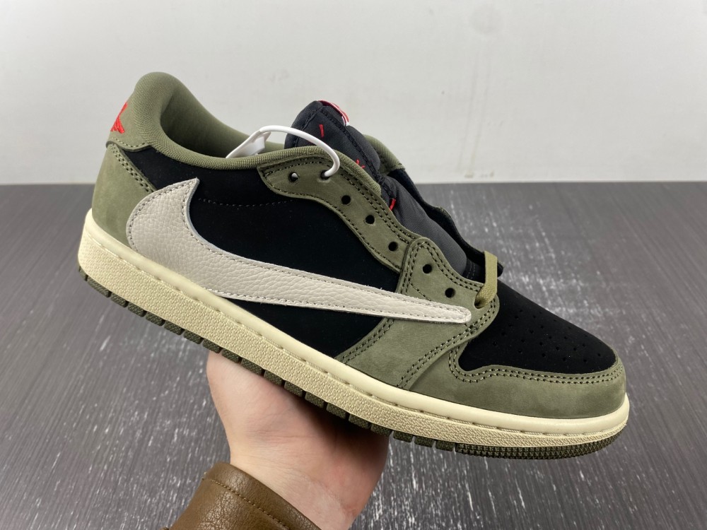 Travis Scott Air Jordan 1 Low Og Sp Black Olive Dm7866 002 9 - www.kickbulk.co