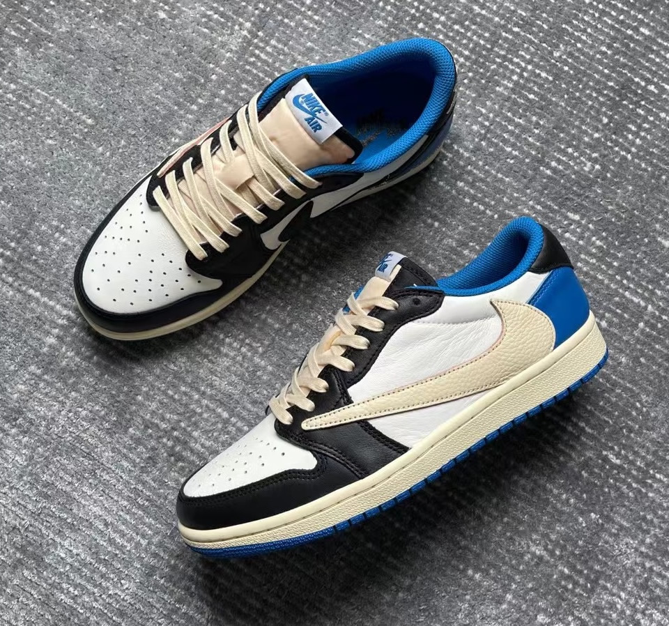 Fragment Design X Travis Scott X Air Jordan 1 Retro Low - Air Jordan -  DM7866 140