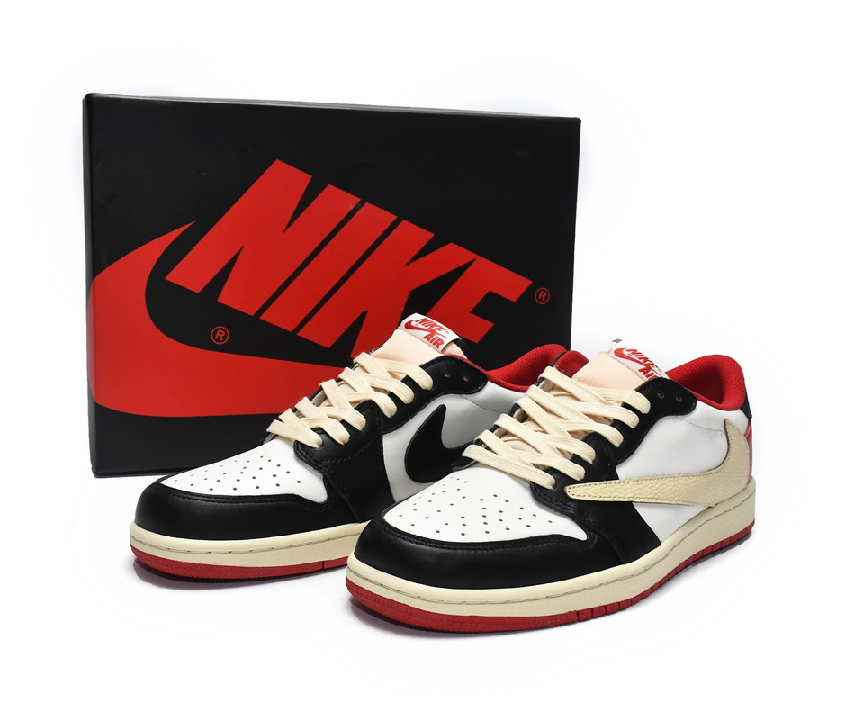 Travis Scott Air Jordan 1 Low Black Red Dm7866 166 6 - www.kickbulk.co