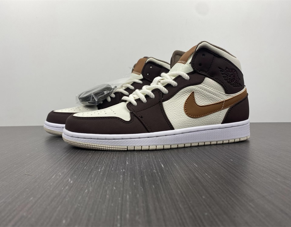 Air Jordan 1 Mid Brown Fleece Do6699 200 7 - www.kickbulk.co