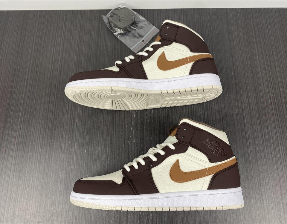 Air Jordan 1 Mid Brown Fleece Do6699 200 9 - www.kickbulk.co