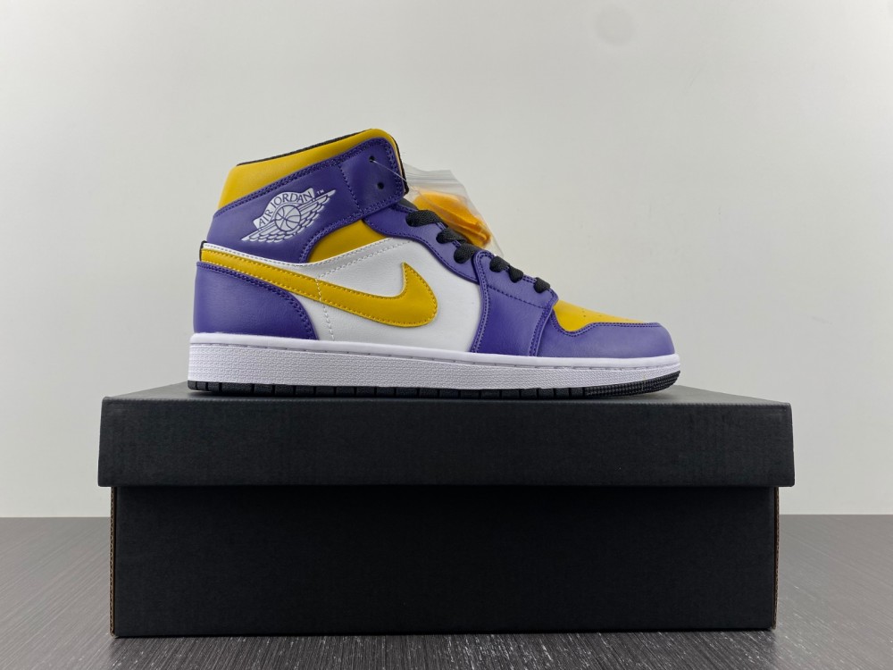 Air Jordan 1 Mid Lakers Dq8426 517 10 - www.kickbulk.co