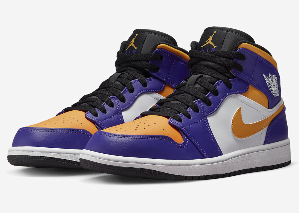 Air Jordan 1 Mid Lakers Dq8426 517 3 - www.kickbulk.co