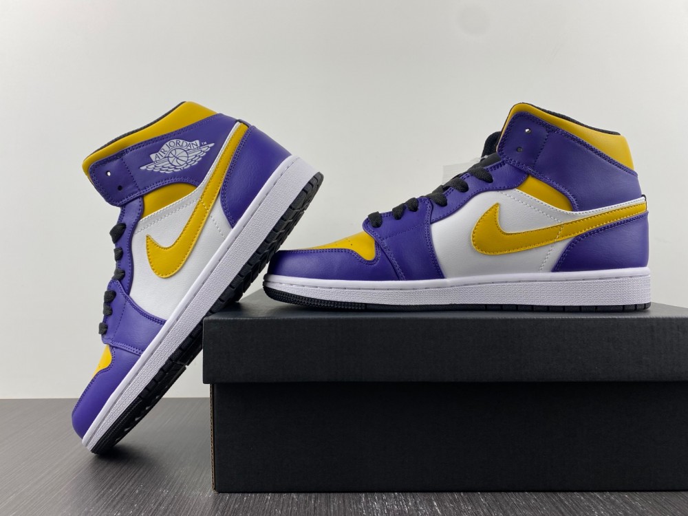 Air Jordan 1 Mid Lakers Dq8426 517 8 - www.kickbulk.co