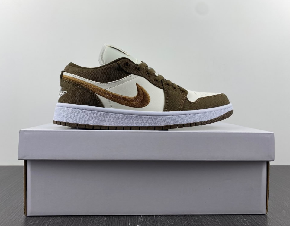 Air Jordan 1 Low Se Light Olive Wmns Dv0426 301 15 - www.kickbulk.co