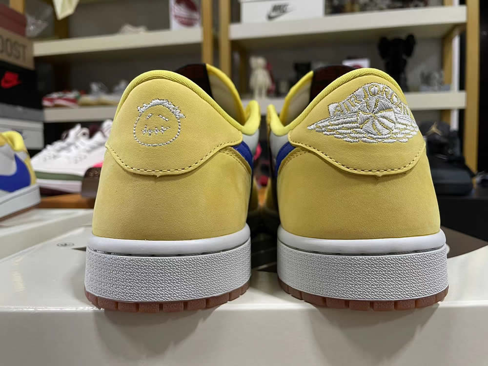 0 Travis Scott Air Jordan 1 Retro Low Og Sp Canary Dz4137 700 4 - www.kickbulk.co