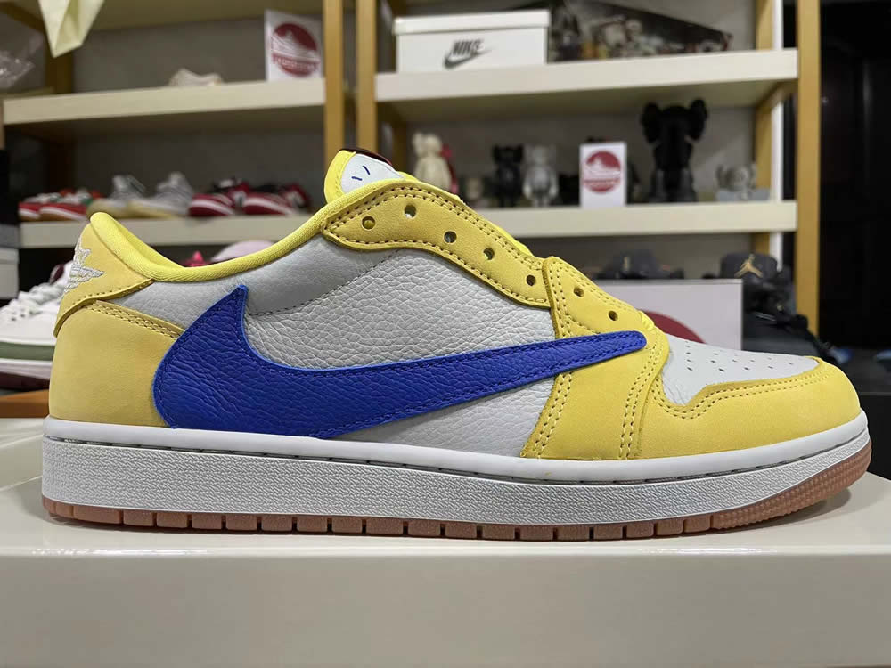 0 Travis Scott Air Jordan 1 Retro Low Og Sp Canary Dz4137 700 5 - www.kickbulk.co